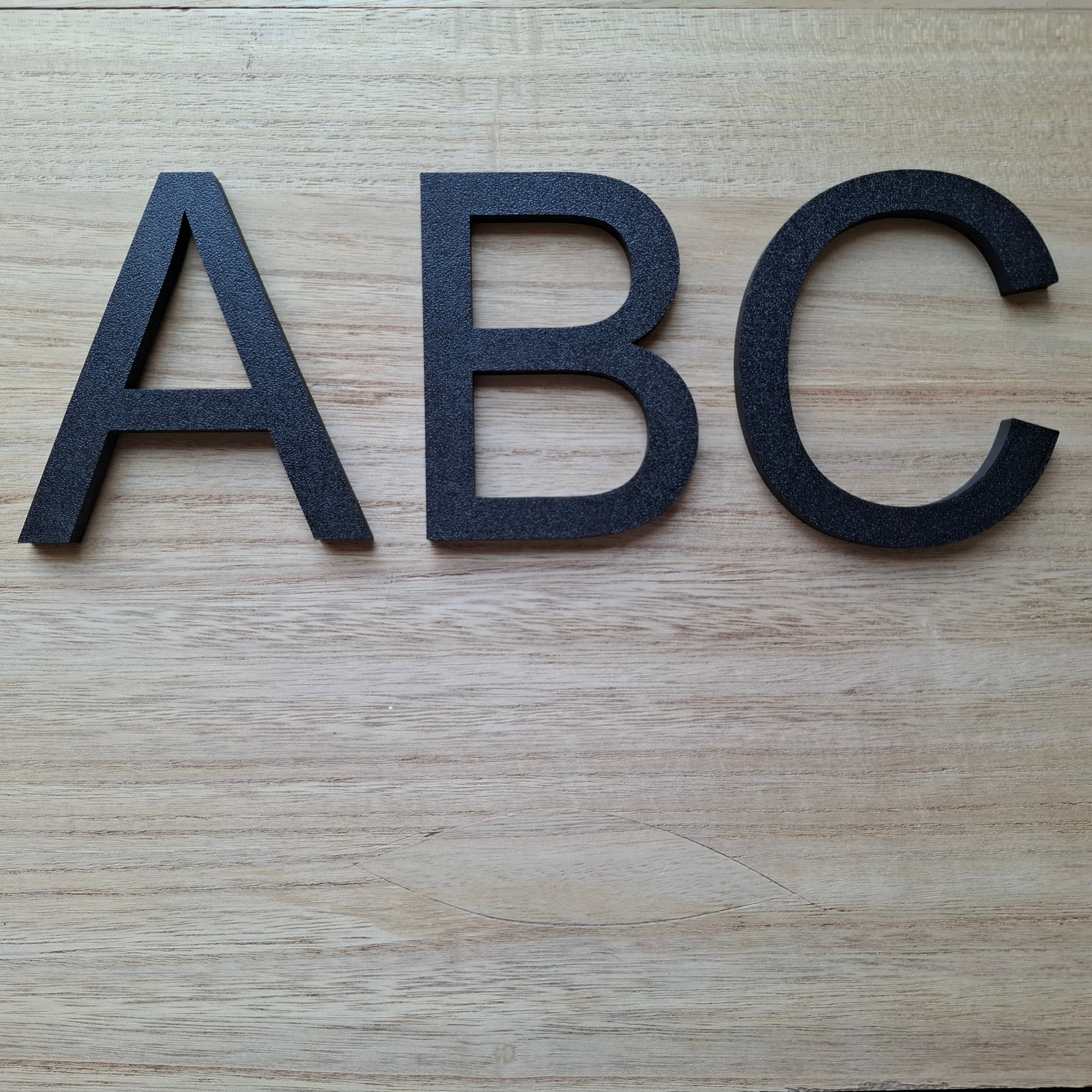 3D Letters voor binnen (zelf samenstellen)