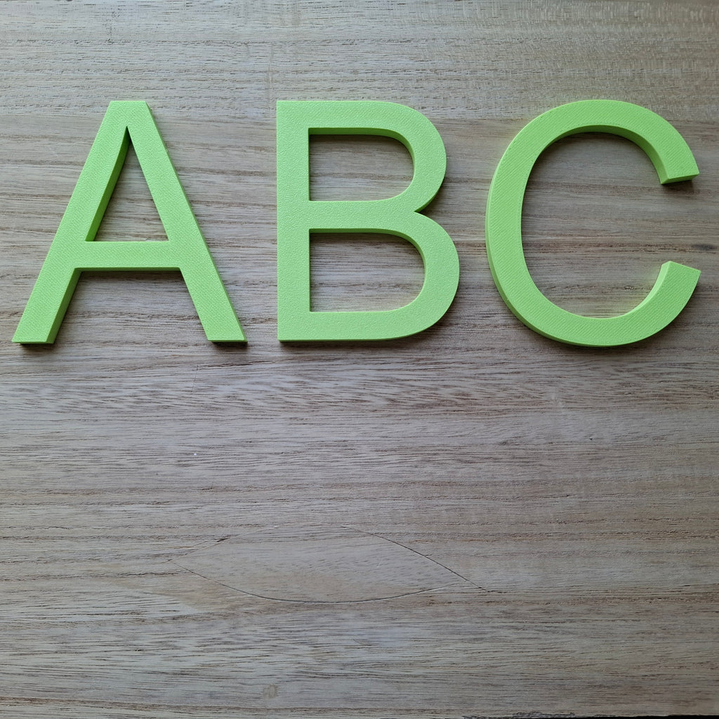 3D Letters voor buiten (zelf samenstellen)