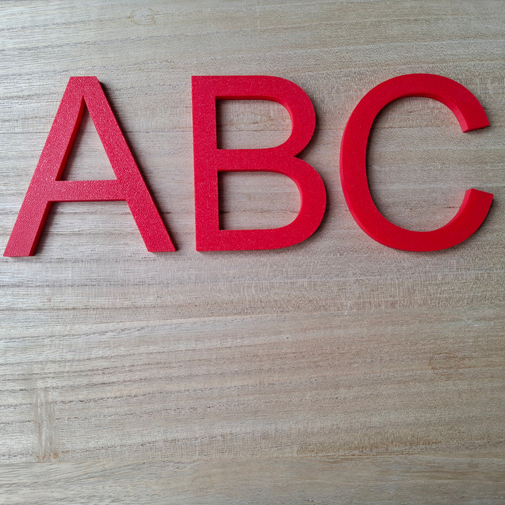 3D Letters voor buiten (zelf samenstellen)