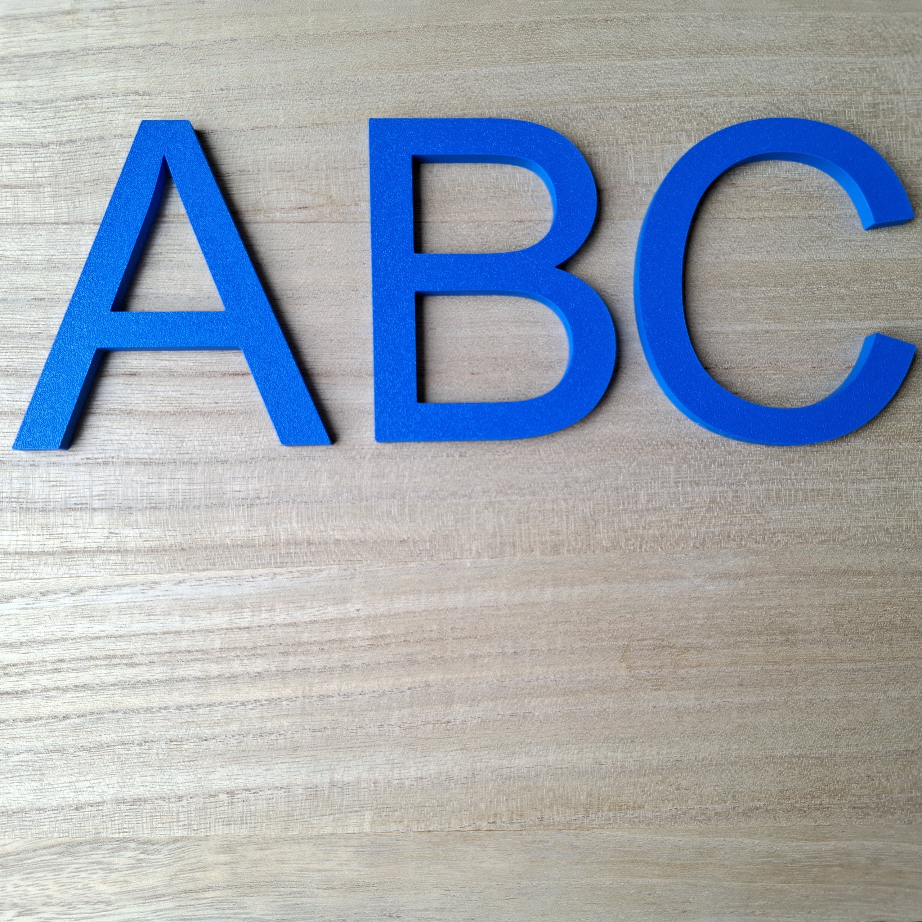 3D Letters voor buiten (zelf samenstellen)