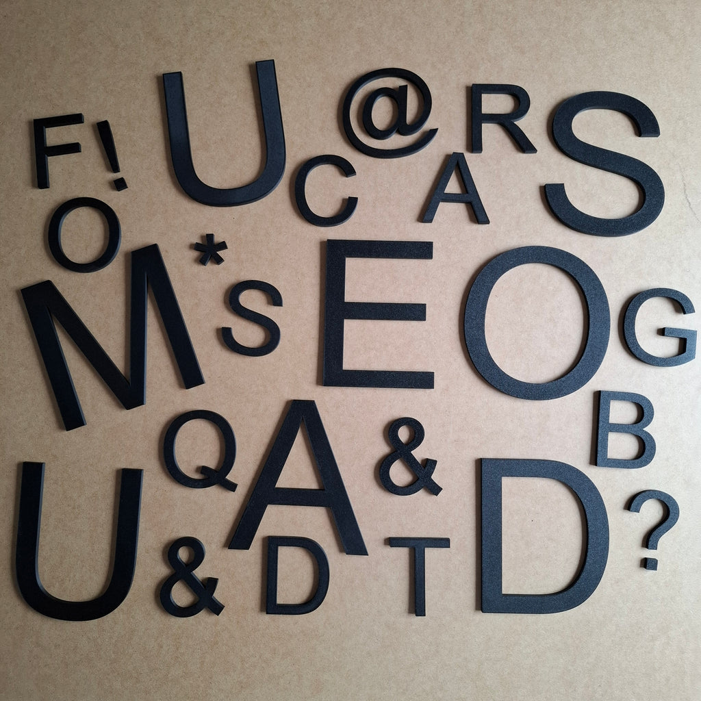 3D Letters voor buiten (zelf samenstellen)