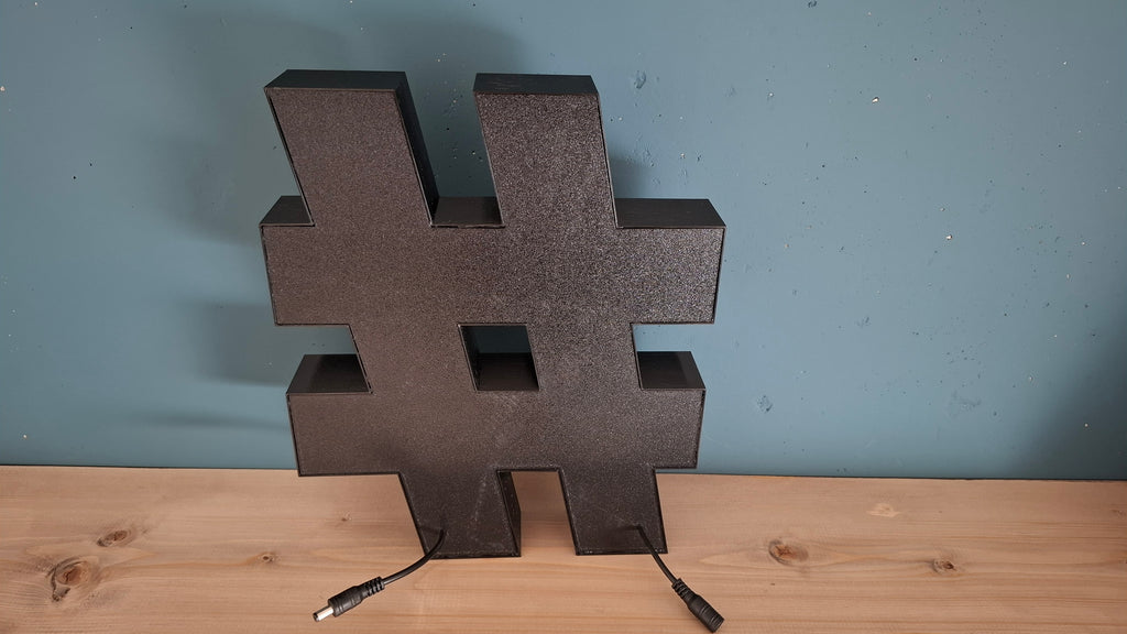 LED Doosletters voor binnen (zelf samenstellen)