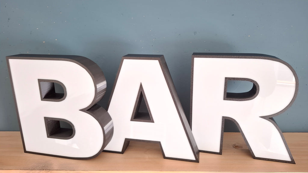 LED Doosletters voor binnen (zelf samenstellen)