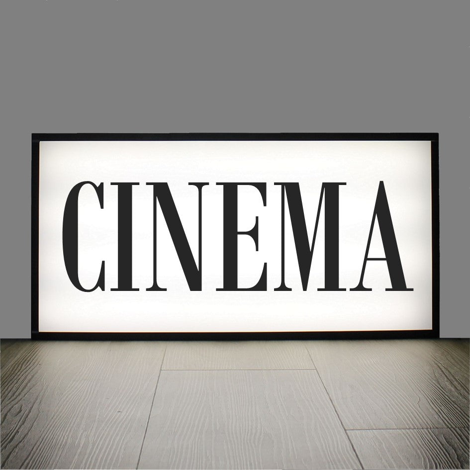 Lichtbak voor binnen met eigen afbeelding/logo (verschillende afmetingen)