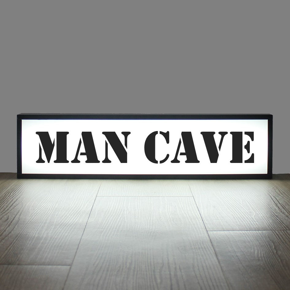 Lichtbak voor binnen met eigen tekst (verschillende afmetingen)